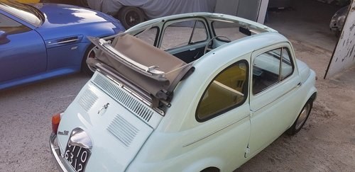1964 Fiat 500 d trasformabile bolt and nut restoration For Sale