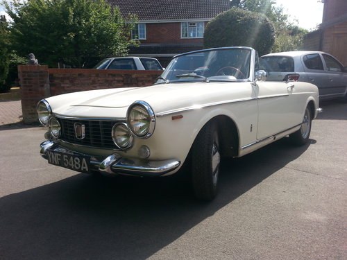 1963 Fiat 1600s Cabriolet Osca For Sale