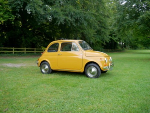 1972 Fiat 500 Lusso SOLD