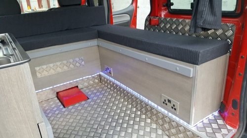 2007 Fiat Doblo Converted CamperVan with W/Chair Access For Sale