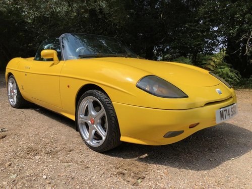 1995 Fiat Barchetta 1.8 16V. LHD. Yellow. Low miles.  For Sale