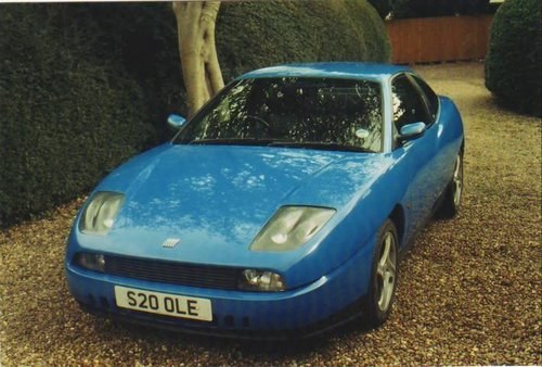 1998 Sprint Blue 2.0 litre Fiat Coupe V20 Turbo For Sale