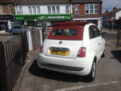 2012 FIAT 500 C LOUNGE 58000 MILES For Sale