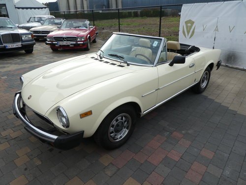 FIAT SPIDER, 1980 For Sale by Auction