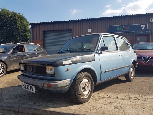 1980 Fiat 127 1050 CL PROJECT - running and mot'd BARGA For Sale