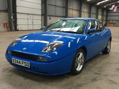 1999 Fiat Coupe 20v Turbo at Morris Leslie Auction 25th May For Sale by Auction