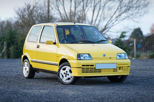 Fiat Cinquecento Sporting 1994 24,000 Miles From New SOLD