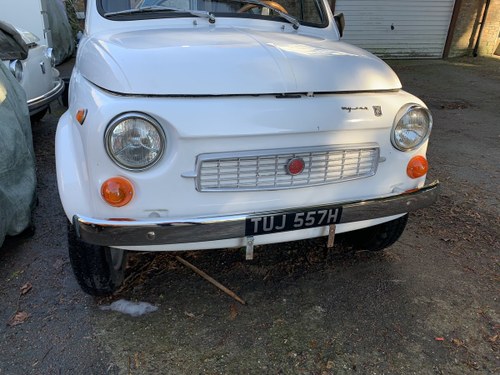 1972 Fiat-500-My-Car-by-FrancIS Lombardi For Sale
