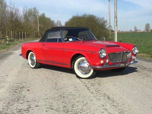 1962 FIAT 1200 CABRIOLET *ASI TARGA ORO* For Sale