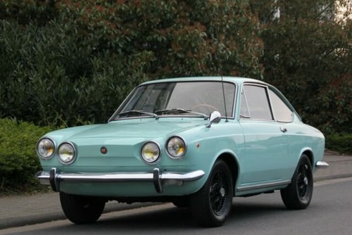 1972 Fiat 850 Sport Coupe Borrani SOLD