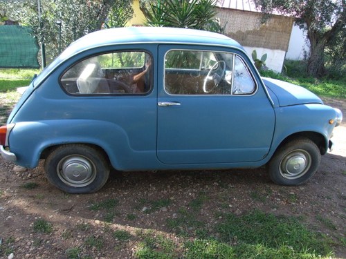 1967 Solid & Genuine Fiat 600D Fanalone For Sale