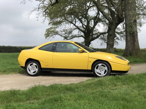 1996 N FIAT COUPE 2.0 16V TURBO BROOM YELLOW BEAUTIFUL For Sale