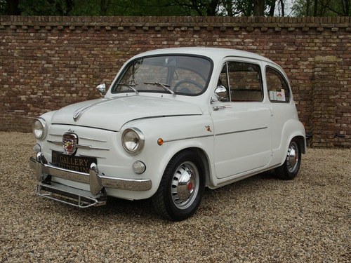 1962 Fiat Abarth 850 TC fully restored condition, well documented For Sale