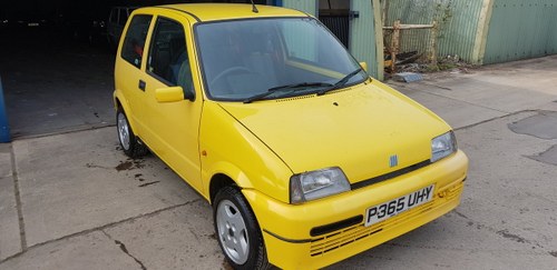 1997 ***Fiat Cinquencento Sporting - 1108cc July 20th*** For Sale by Auction