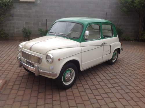 1959 Fiat 600 Lucciola Lombardi No reserve For Sale by Auction