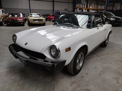 FIAT 124 SPIDER CS1 1800, 1977 For Sale by Auction