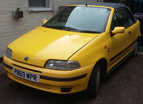1996 Fiat Punto Convertible 8v For Sale