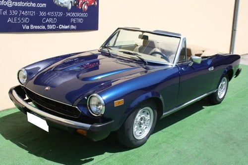 FIAT 124 CONVERTIBLE 2000 OF 1979 For Sale