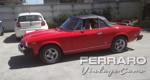 1979 Fiat 124 Sport Spider 2.0 Automatic For Sale