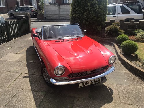 1974 Fiat 124 Spider Euro - Show Winner For Sale by Auction