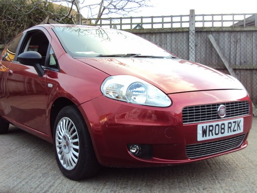 2008 Fiat Punto Active – 1242cc Petrol – With MOT – Low Road Tax  For Sale
