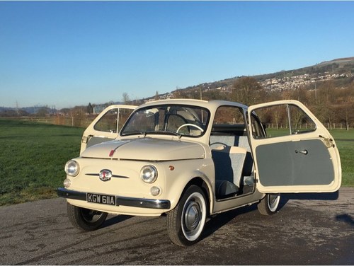1963 Fiat 500D transformabile suicide doors For Sale