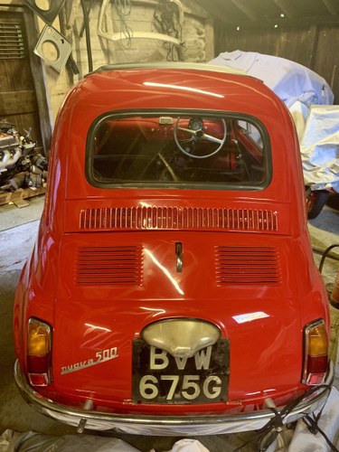 1968 FIAT 500F round clock For Sale by Auction