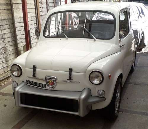 1962 Fiat Abarth 850 TC Tribute 12 Sep 2019 For Sale by Auction
