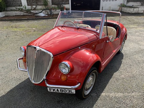1972 Fiat 500 Gamine by Vignale UK right-hand drive example For Sale by Auction