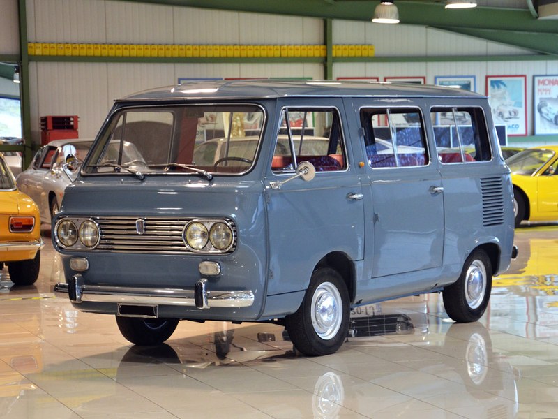 1968 - Rare Fiat 850 Family One Family owned - Restored