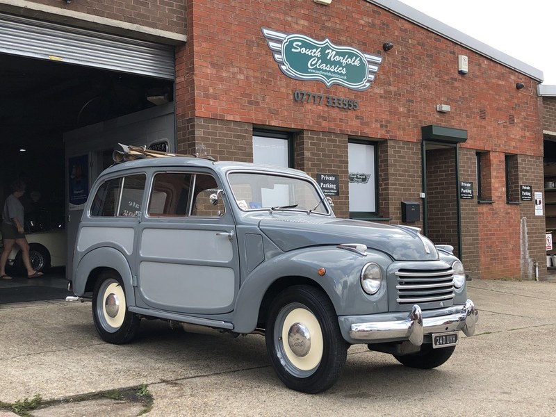 1954 Fiat Topolino Belvedere,nut and bolt restoration