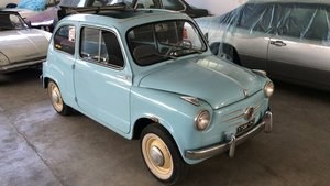 1957 One family owned Rare Fiat 600 Trasformabile 1st series SOLD