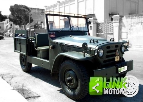 1963 FIAT AR59 MILITARE (1101B.200) AUTORICOGNIZIONE ANFIBIA 24V For Sale