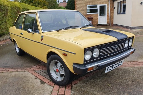1977 Fiat 131 1600 Rally with upgrades, 1800 cc. For Sale by Auction
