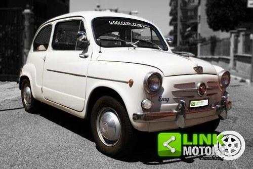 Fiat 600D 1964, Perfetta, iscritta ASI For Sale