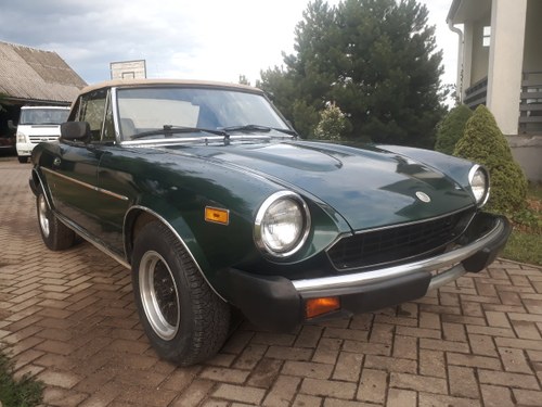1980 Fiat Spider from California For Sale