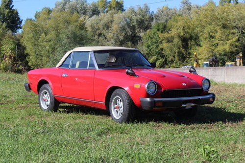 1980 Fiat 124 Spider 2000 For Sale