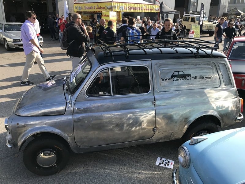 Bare metal 500 Giardiniera Furgoncino Autobianchi