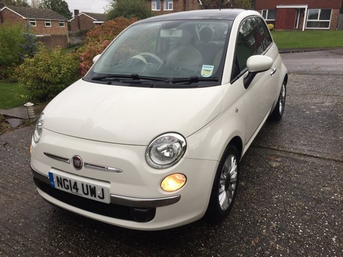 2014 Fiat 500 Lounge Twinair 105 Climate For Sale