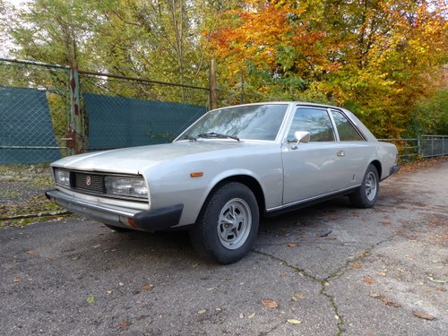 1972 Fiat 130 Coupé 3200 with 5-speed manual gearbox,German title VERKOCHT
