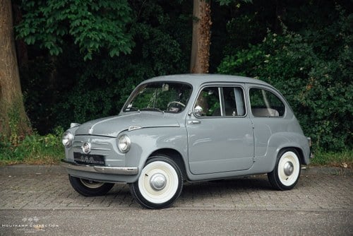 1956 FIAT 600, 3000 Kms original since new In vendita
