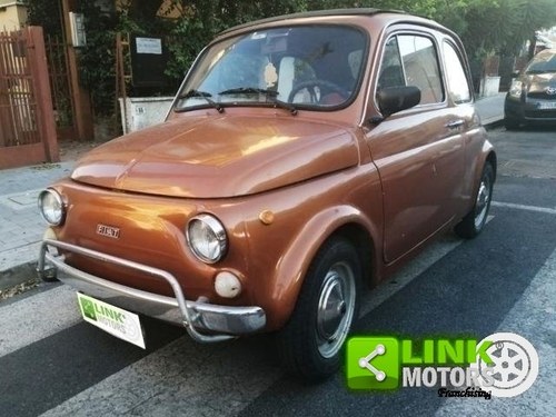 Fiat 500 L-ANNO 1970-LIBRETTO ORIGINALE For Sale