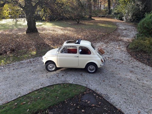 8700 euro Fiat 500F 1972 beige VENDUTO