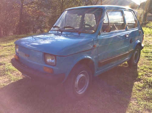 1979 Fiat 126 personal 4 650 left hand drive very solid For Sale