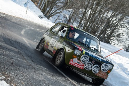 1972 Unique Fiat Abarth 127 Regularity Rally Car  For Sale