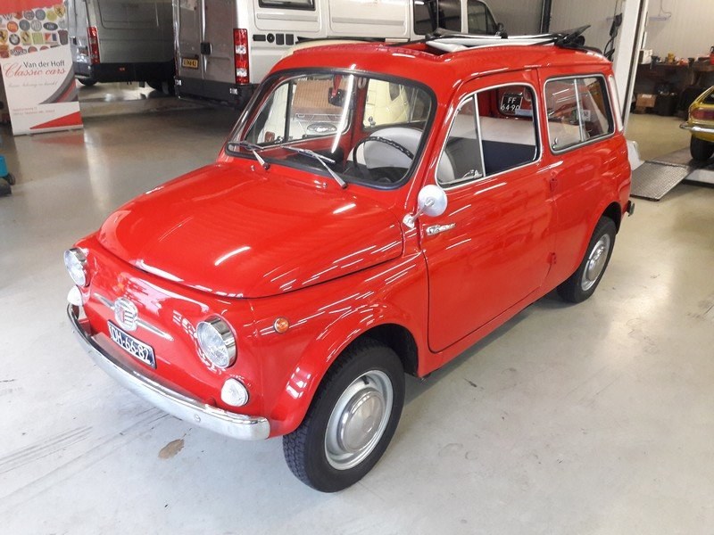 FIAT 500 GIARDINIERA 1968 10000 EURO PERFECT RESTAURATION