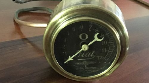 Picture of 1923 Fiat 1920,s brass oil gauge  and other parts available - For Sale