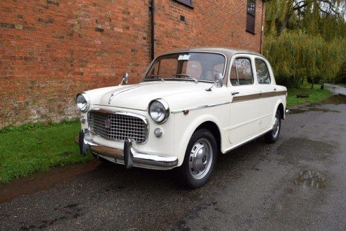 1960 Fiat Milecento Deluxe For Sale by Auction