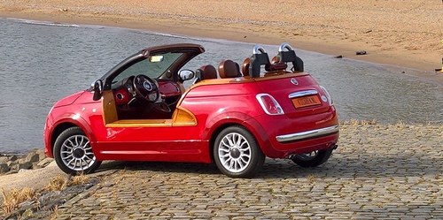 2012 Fiat 500 (modern Jolly) Ischia by Castagna Milano - one off Te koop