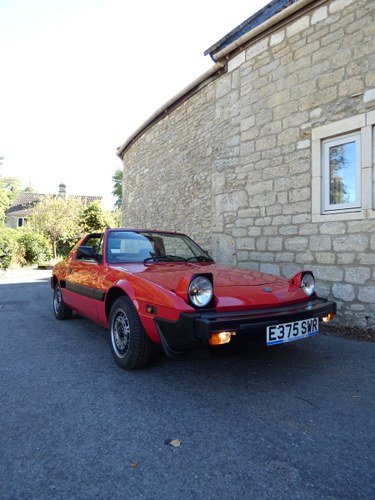 1987 Fiat Bertone X1/9 Late model in stunning condition SOLD